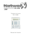 Teclado de iconos NX-1348E Manual de Usuario NX-1348E