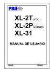 XL-2Platinum MANUAL DE USUARIO