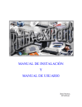 MANUAL DE INSTALACIÓN Y MANUAL DE USUARIO