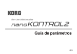 nanoKONTROL2 Parameter guide