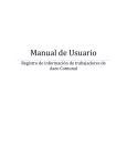Manual de Usuario - Sistema Nacional de Información Municipal