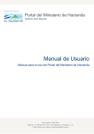 Manual de Usuario - Ministerio de Hacienda