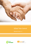 Manual Time Control - Software de Gestión de Ayuda a Domicilio