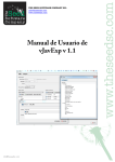 Manual de Usuario de vJavExp v 1.1