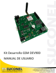Kit Desarrollo GSM DEV900 MANUAL DE USUARIO