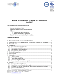 Manual de Instalación y Uso del KIT biométrico