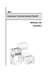 MANUAL DE USUARIO Impresora Térmica Directa Portátil M23