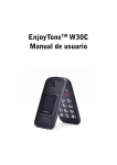 EnjoyTone W30C Manual de usuario Español