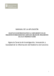 Manual de usuario - Sede electrónica del Gobierno de Canarias