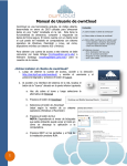 Manual de Usuario de ownCloud - Instituto de Investigación