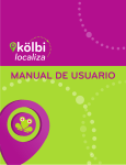 Manual de usuario del servicio kölbi localiza