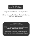 MANUAL DE USUARIO PAPYRE 6.1 Dispositivo electrónico de