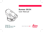 Runner 20/24 User Manual