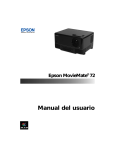 Epson MovieMate 72 - Manual del usuario