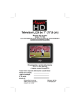 Televisor LCD de 7” (17.8 cm)