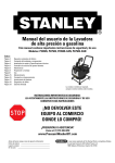 STANLEY Gas PW Owner`s Manual 6Dec2010 SPA