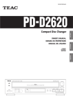 PD-D2620 CD Changer