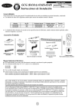 GCG (R410A) 016H-024H Instrucciones de Instalación