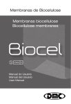 Membranas biocellulose Biocellulose membranes Membranas de