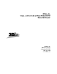 3Dlabs, Inc. Tarjeta Aceleradora de Gráficos Wildcat II 5110 Manual