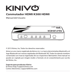 Conmutador HDMI K300 HDMI