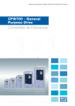 CFW700 - General Purpose Drive Convertidor de Frecuencia