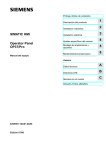 Operator Panel OP37/Pro - Services