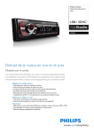 CE131/00 Philips Sistema de audio para el auto