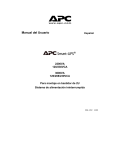 APC Smart-UPS 2200VA/3000VA Manual del Usuario