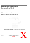 Enero, 2001 708P86010 Nota para los técnicos de instalación