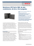 LED Serie UML - Bosch Security Systems