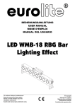 EUROLITE LED QMS-18 RBG User Manual