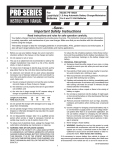 INSTRUCTION MANUAL - Schumacher Electric