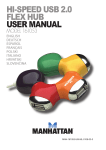HI-SPEED USB 2.0 FLEX HUB USER MANUAL