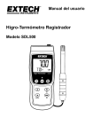 Higro-Termómetro Registrador