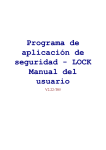 Programa de aplicación de seguridad