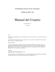 Manual del Usuario - Defibtech