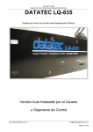 DATATEC LQ-835 - Datatec Argentina