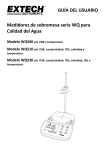 GUÍA DEL USUARIO Medidores de sobremesa serie WQ para