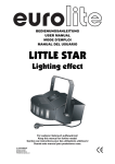EUROLITE Little Star User Manual (# 4946)