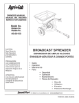 BROADCAST SPREADER