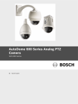 AutoDome 600 Series Analog PTZ Camera