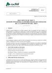 Documento de tren y gestión integrada e informatizada de los