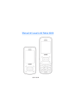 Manual del usuario del Nokia 8208