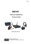 DX121: Manual del Usuario
