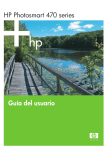 Guía del usuario HP Photosmart 470 series