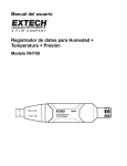 Manual del usuario Registrador de datos para Humedad +