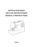 8048 instruction book liblo de instructiones manual d