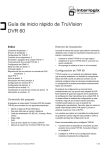 Guía de inicio rápido de TruVision DVR 60