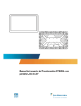 Manual del usuario del Touchmonitor ET2639L con pantalla LCD de